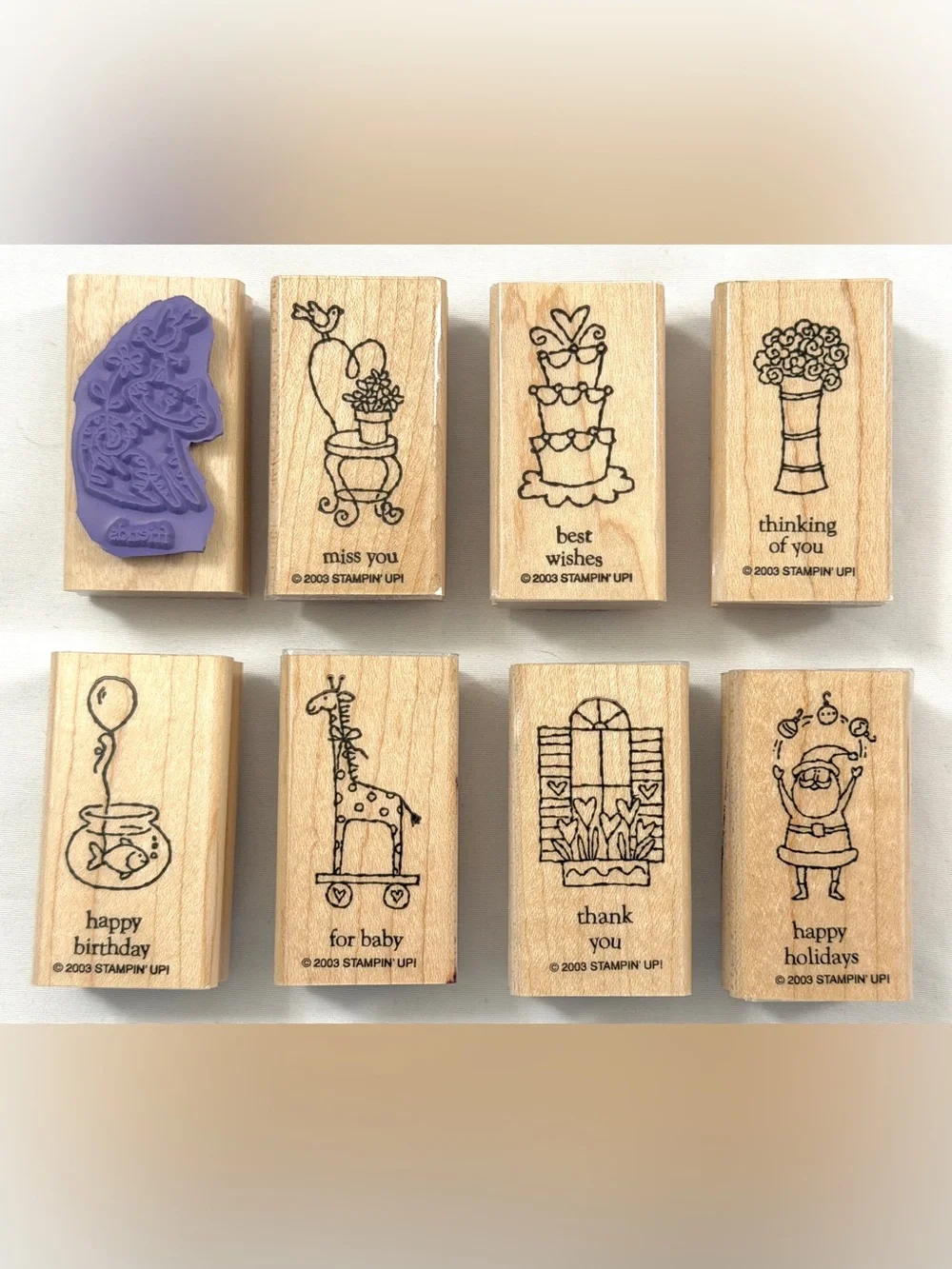 Like New Stampin’ Up Stamp Set~Miscl Occasions + Free Stamp Pad